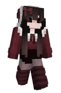 Front of sillygothgal's skin