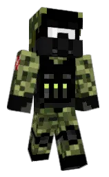 KuchenArmy's Minecraft skin wearing the Migrator cape