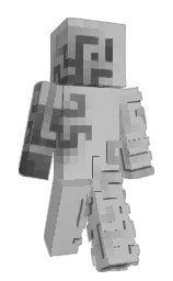 silver and emperor Minecraft skin — Slim model — first worn by SodaKeR
