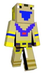 Galashka's Minecraft skin wearing the Migrator cape
