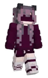salt box and melanzane Minecraft skin — Slim model — first worn by xxVoxy