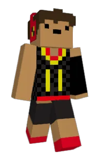 Front of FrontRowBadger's skin