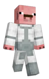 dinglefish14's Minecraft skin wearing the Cherry Blossom cape