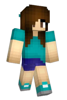 30f1 Minecraft avatar full body