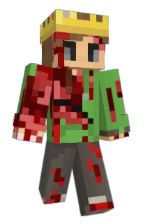 Front of Nerddo's skin
