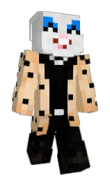 eightletters's Minecraft skin wearing the Pan cape