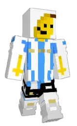 Tixi8's Minecraft skin wearing the Builder cape