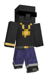 Front of percoced's skin
