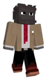 silver and masala Minecraft skin — Classic model