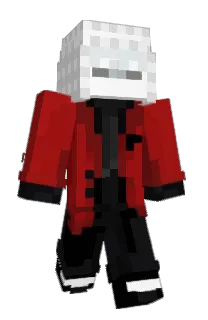 Front of WhiteStraight's skin