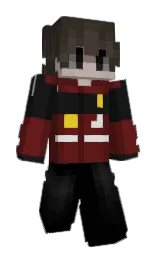 Aluciin's Minecraft skin wearing the Founder's cape