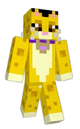 gold and shalimar Minecraft skin — Classic model