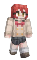 Pingter's Minecraft skin wearing the Pan cape