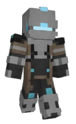 gray and mine shaft Minecraft skin — Classic model
