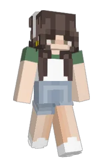 Front of keishie's skin