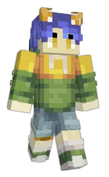 asparagus and dingley Minecraft skin — Classic model