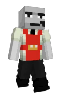Front of ComCrus's skin