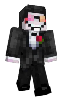 Front of SpamtonEX's skin