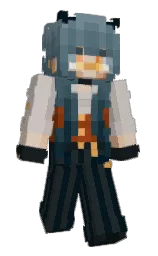 Slim Minecraft skin