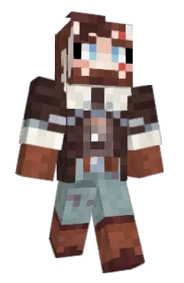 Front of Tammrock's skin
