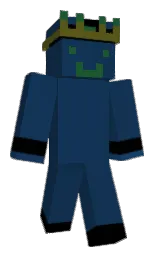 blue zodiac and black Minecraft skin — Classic model — first worn by MuddyLion82