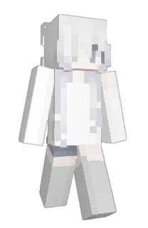 Front of Aly's skin