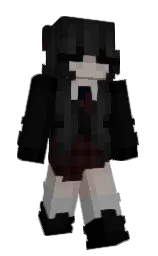 Acritia's Minecraft skin wearing the Migrator cape