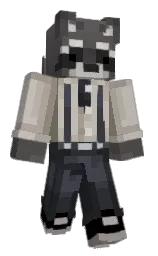 Minecraft-Skin in shark und tundora — Modell: Klassisch — zuerst getragen von MlodyIntrowertyk