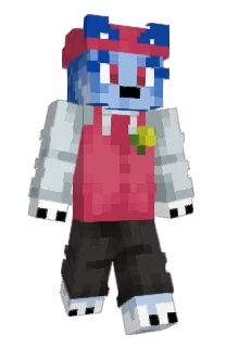 Front of Mecaska's skin