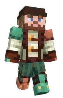Front of Davums's skin