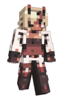 Front of Selrida's skin