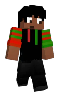 Front of AyoDen's skin