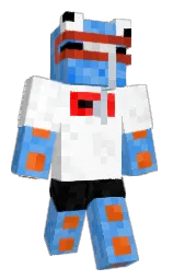 SquidlyLegs's Minecraft skin wearing the Migrator cape