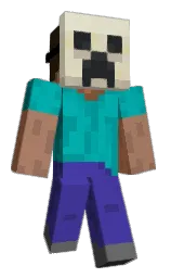 Fuov's Minecraft skin wearing the Migrator cape