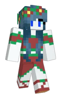 Front of Azurnyx's skin