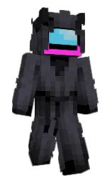 Wertrex2739's Minecraft skin wearing the Menace cape