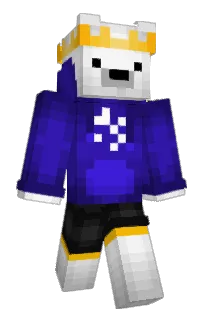 Front of Minecraft skin