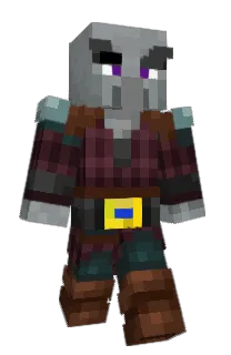 Front of Joxibee's skin