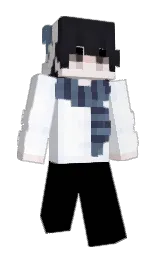 lomsie's Minecraft skin wearing the Founder's cape