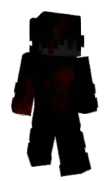 black and diesel Minecraft skin — Slim model — first worn by omyg