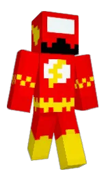 red and turbo Minecraft skin — Classic model — first worn by md_cccx_vii
