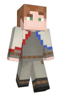 Front of Blinci's skin