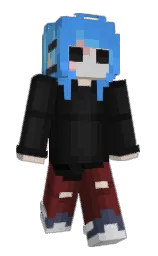 Slim Minecraft skin