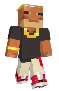Front of Minecraft skin