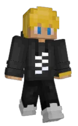 mine shaft and cod gray Minecraft skin — Classic model