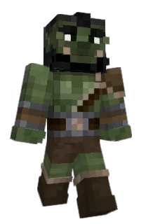Front of Minecraft skin