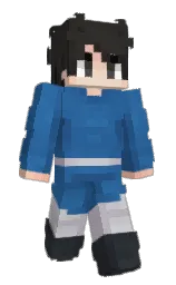 HCT's Minecraft skin wearing the MCC 15th Year cape