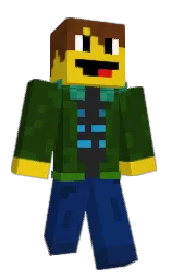 deep forest green and madison Minecraft skin — Classic model — first worn by Aydon_blue