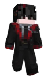 woodsmoke and cod gray Minecraft skin — Slim model — first worn by InoueMC