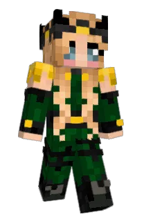 Front of Caleope's skin